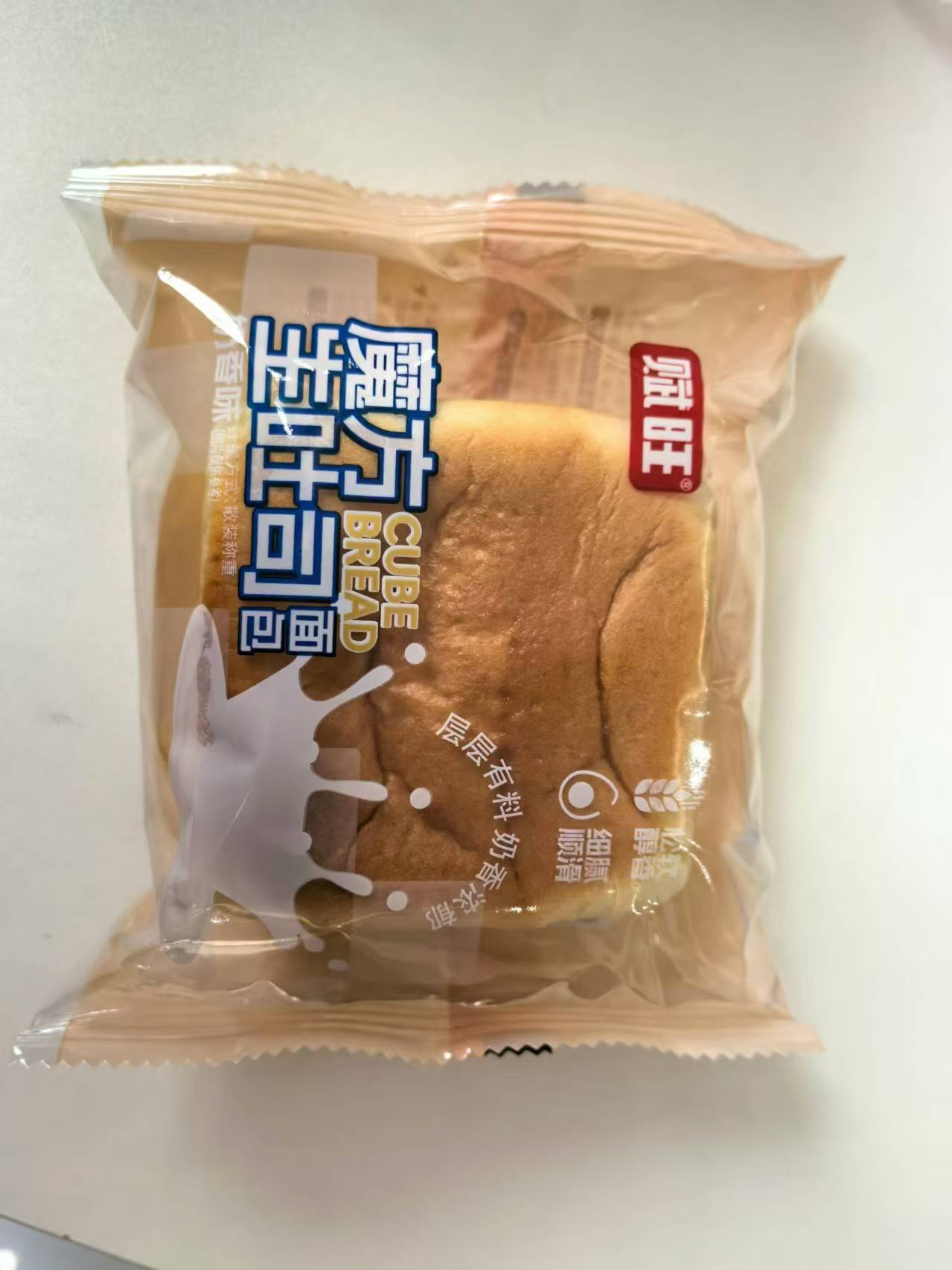 赋旺魔方生吐司面包（奶香味）