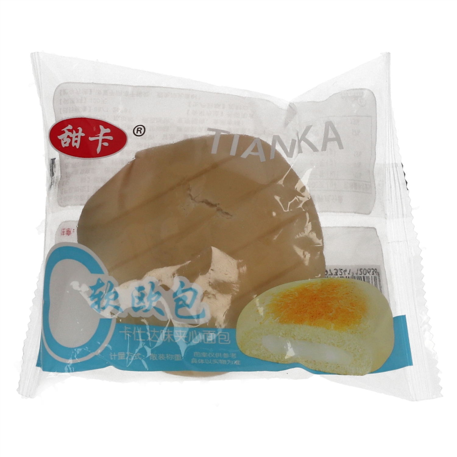 软欧包（卡仕达夹心面包）