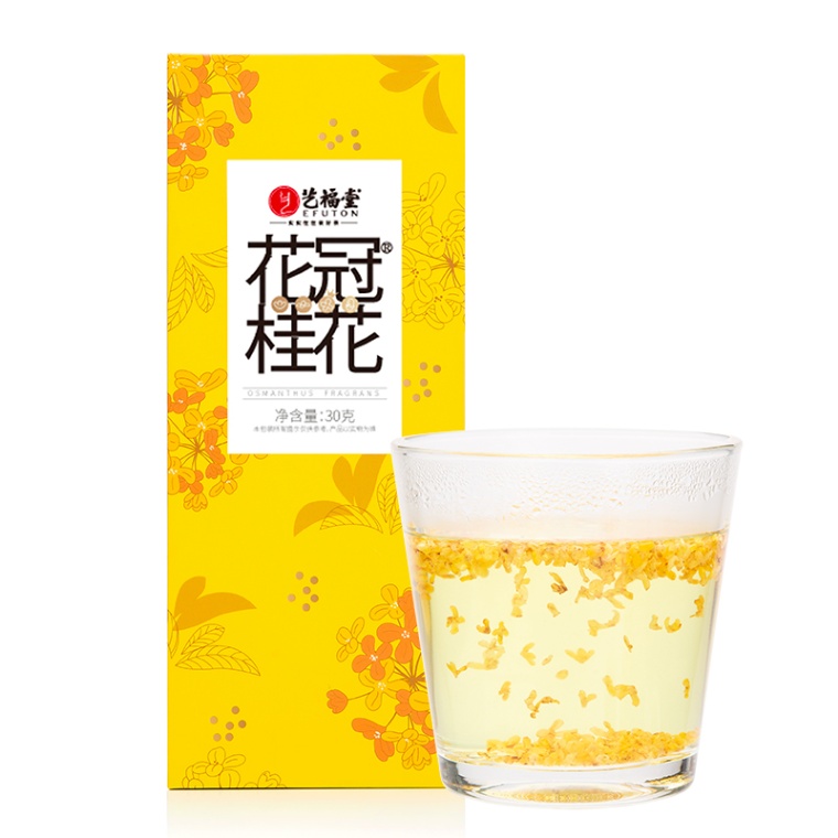艺福堂花冠桂花30g/盒