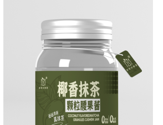 椰香抹茶颗粒腰果酱