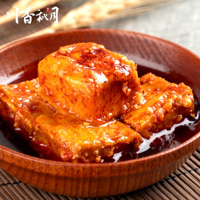 川香秋月红油豆腐乳