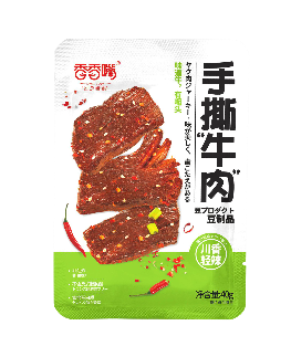 香香嘴手撕牛肉川香轻辣味40克