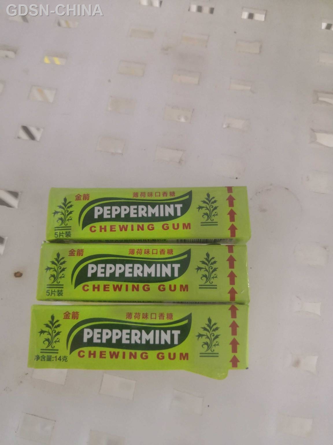 金箭薄荷口香糖