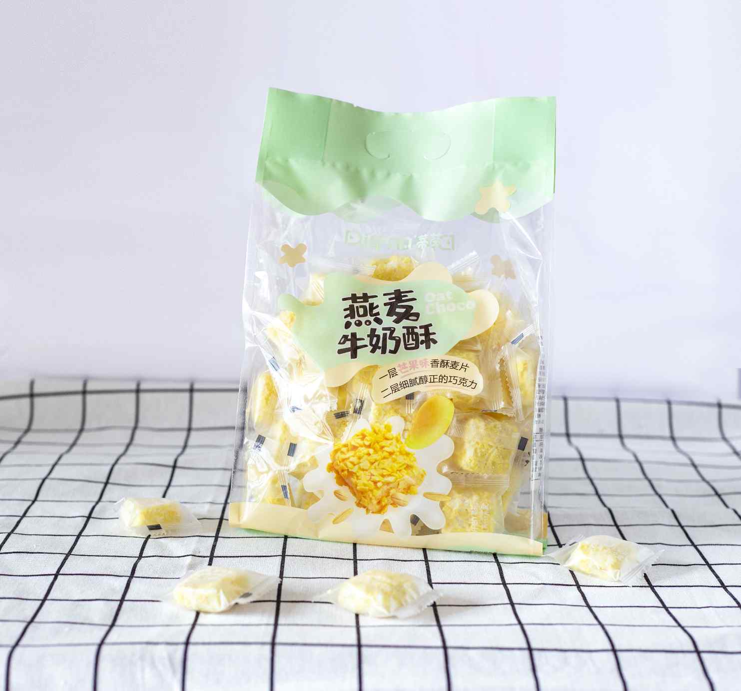208克燕麦牛奶酥芒果味