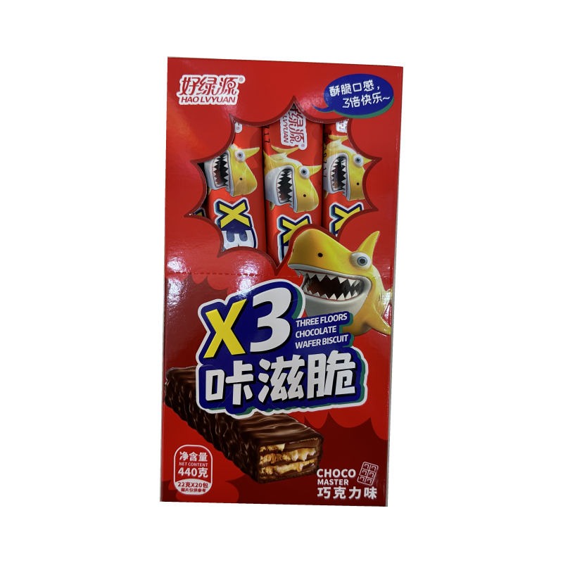 咔滋脆涂层米果（巧克力味）