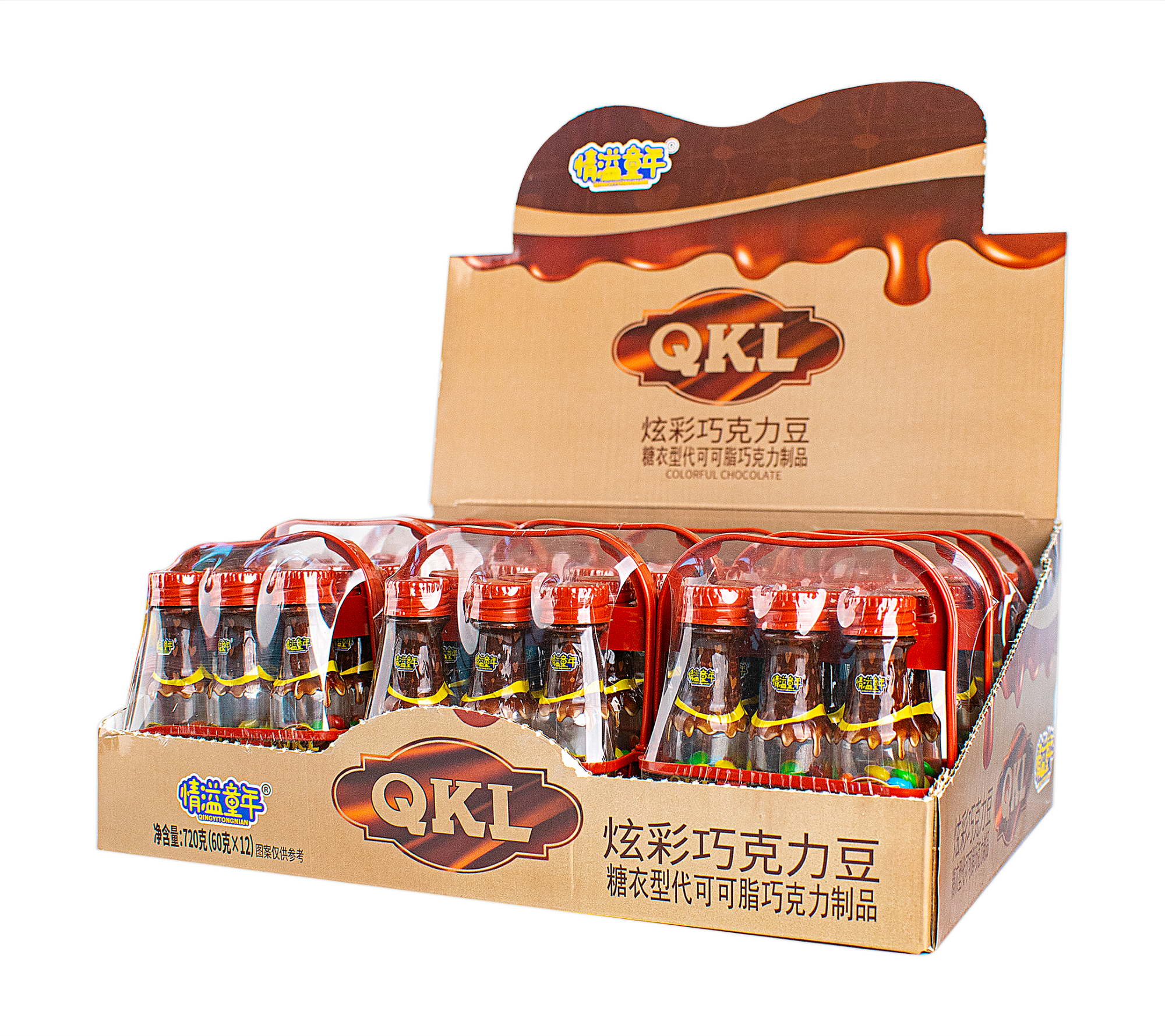 情溢童年炫彩巧克力豆炫彩巧克力豆60克