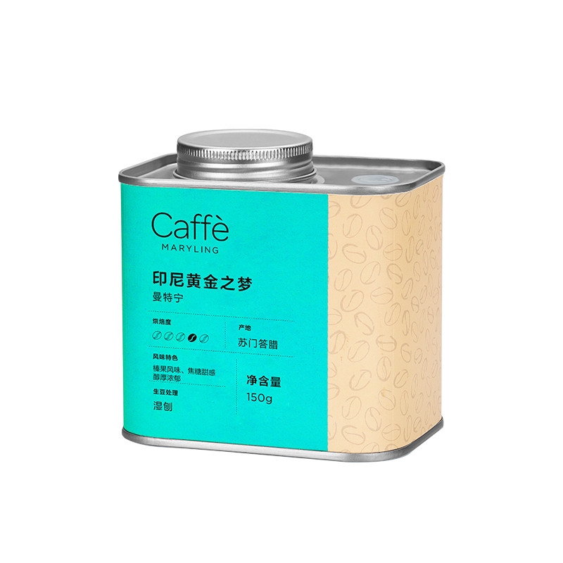 caffemaryling 印尼黄金之梦曼特宁精装咖啡豆