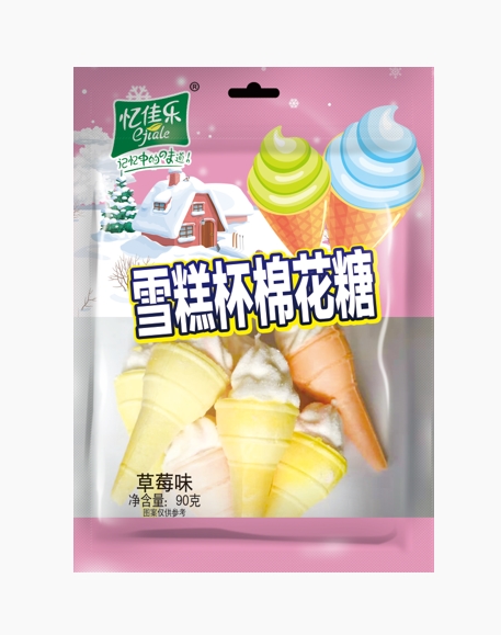 忆佳乐90g草莓味雪糕杯