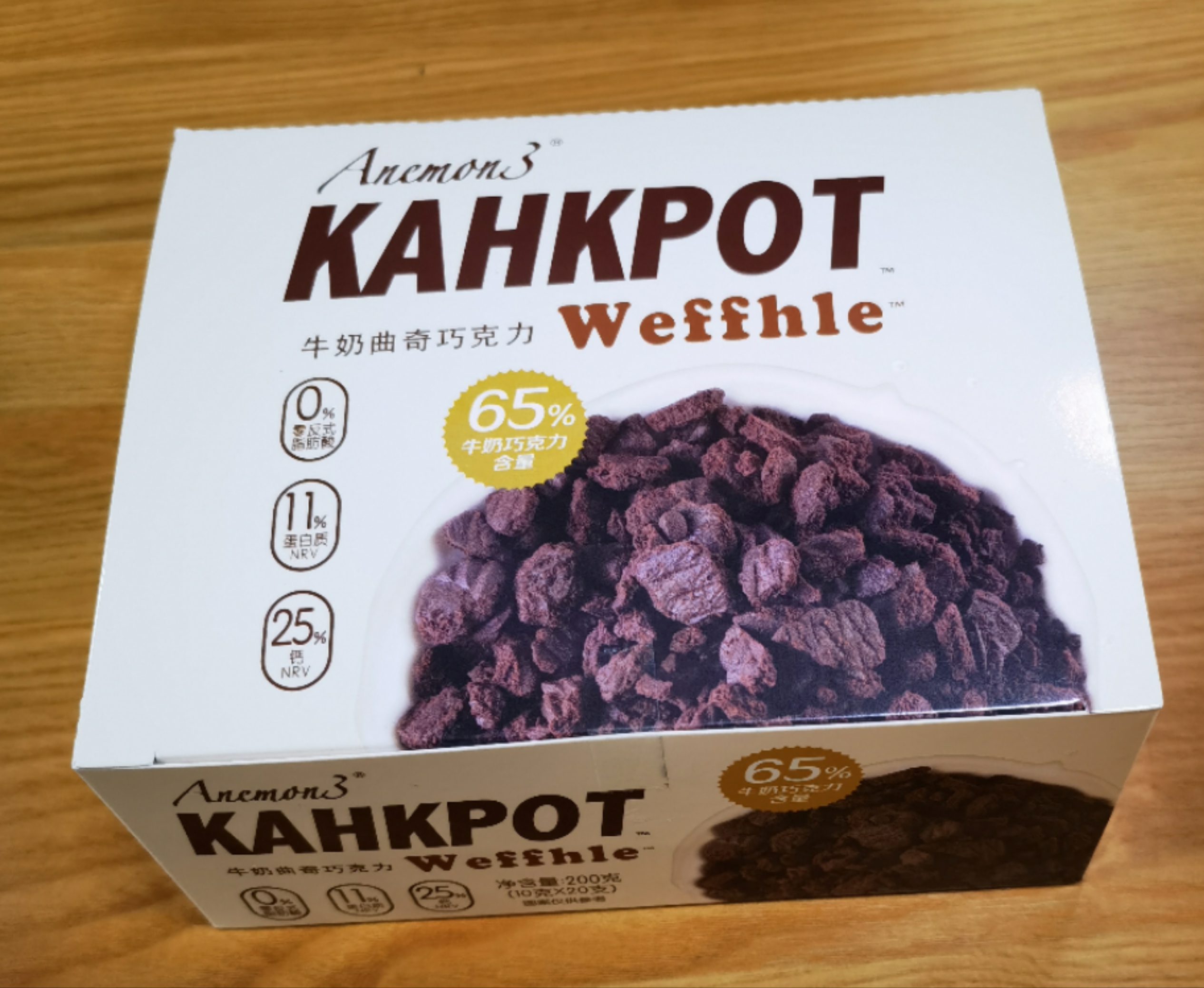 Anemon3牛奶曲奇巧克力200克