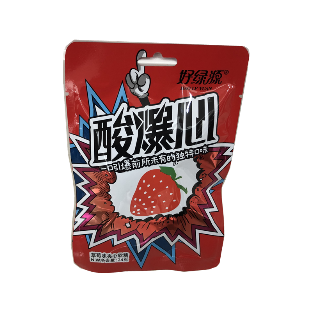 葡萄味酱爆果粒软糖
