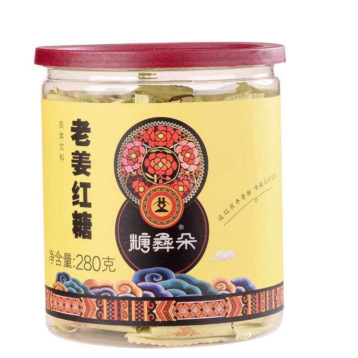 糖彝朵牌老姜红糖