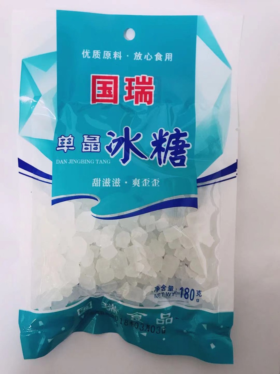 国瑞单晶冰糖180g