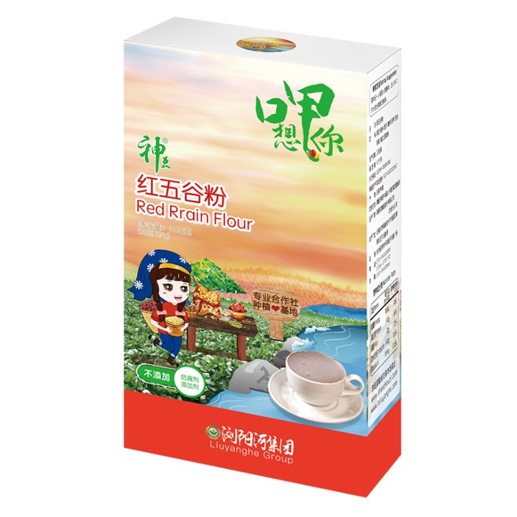 红五谷粉(无糖）