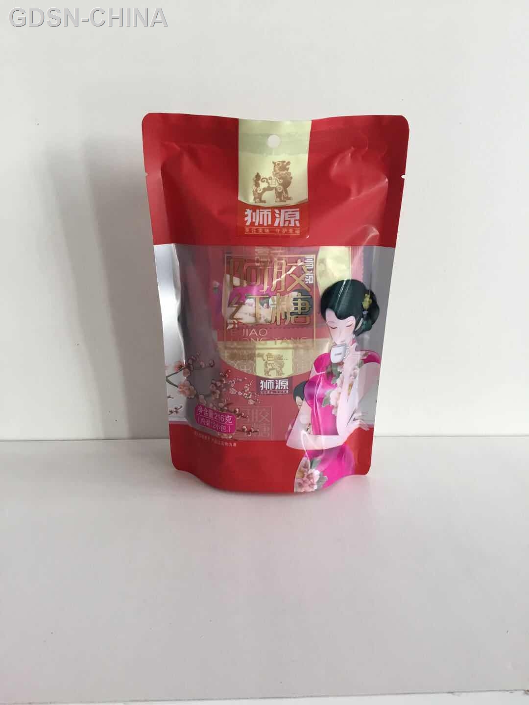狮源216g阿胶红糖