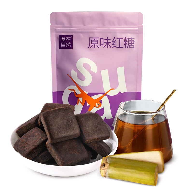 食在自然原味红糖500g
