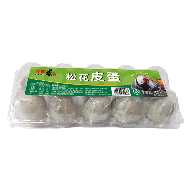 光阳松花  皮蛋香醇可口 唇齿留香 405克