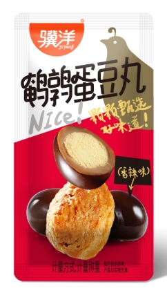 鹌鹑蛋豆丸（香辣味）