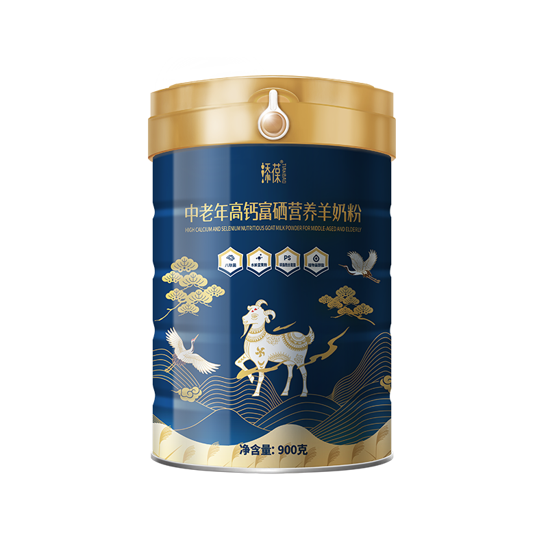 添葆中老年高钙富硒营养羊奶粉