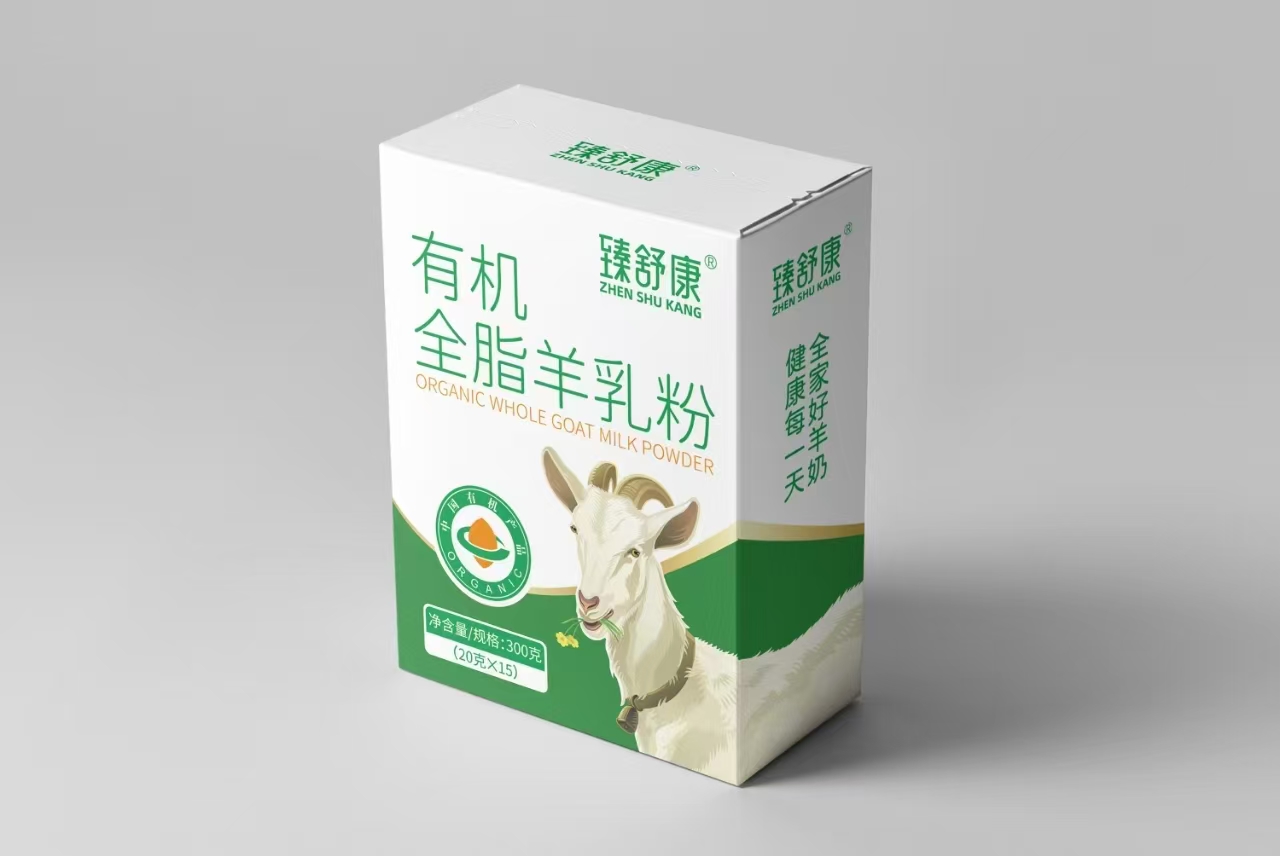 臻舒康有机全脂羊乳粉300克