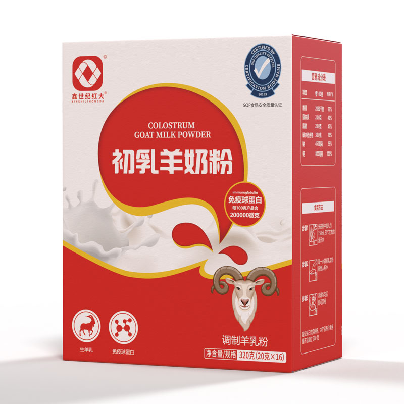 鑫世纪红大鑫世纪红大初乳羊奶粉320克