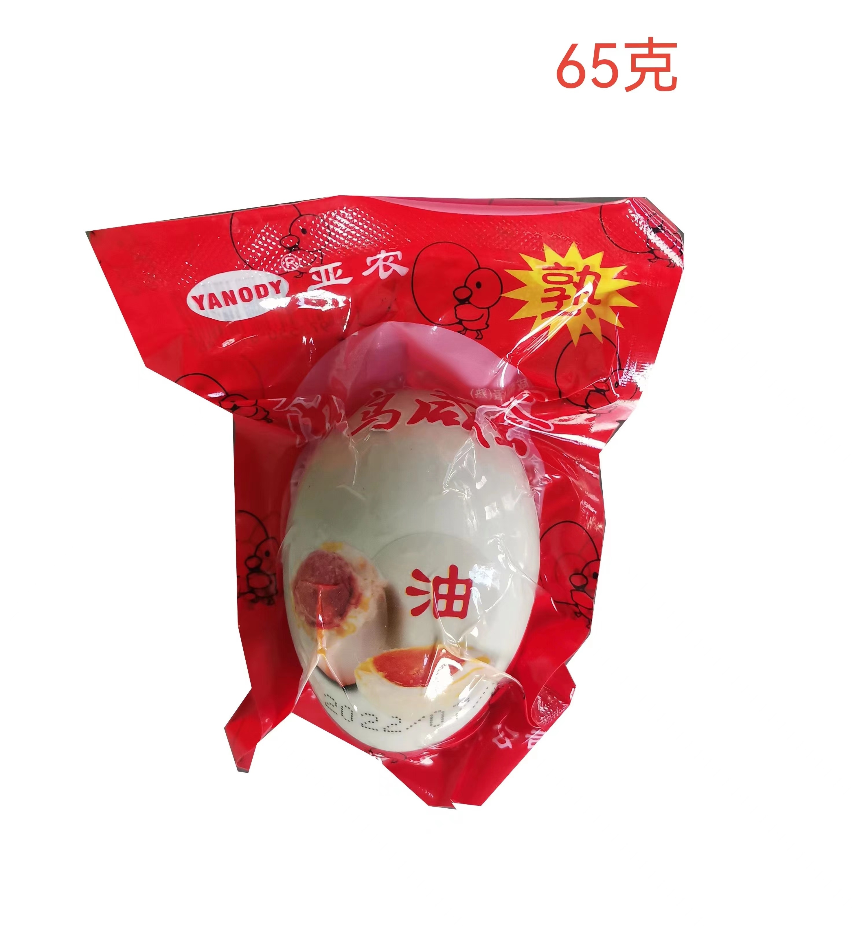 亚农咸鸭蛋65克