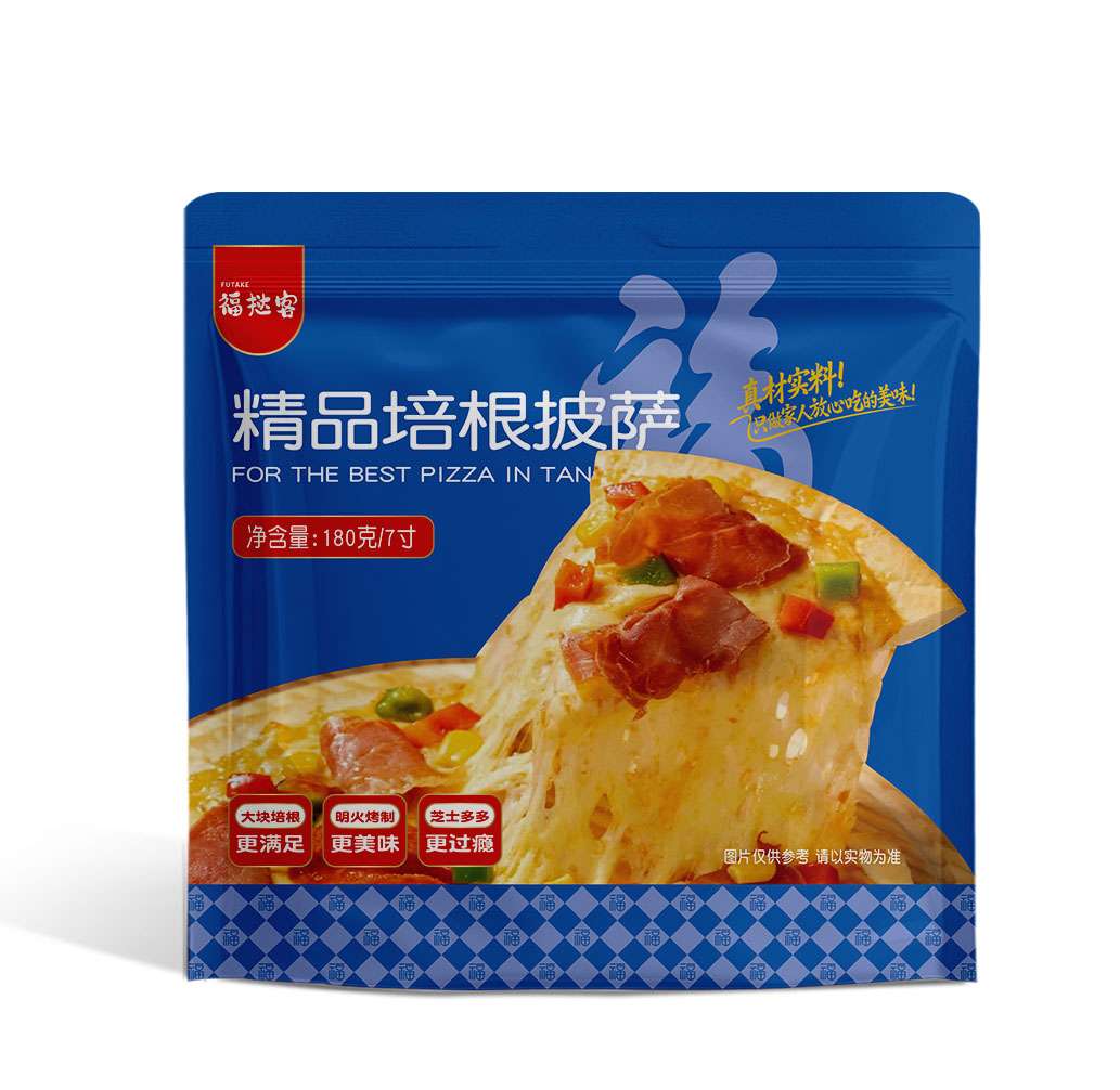 福挞客精品培根披萨180克