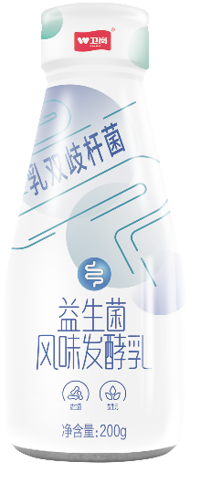 玻璃瓶益生菌风味发酵乳200g