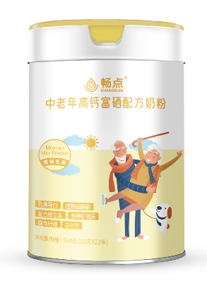 畅点 中老年高钙富硒配方奶粉