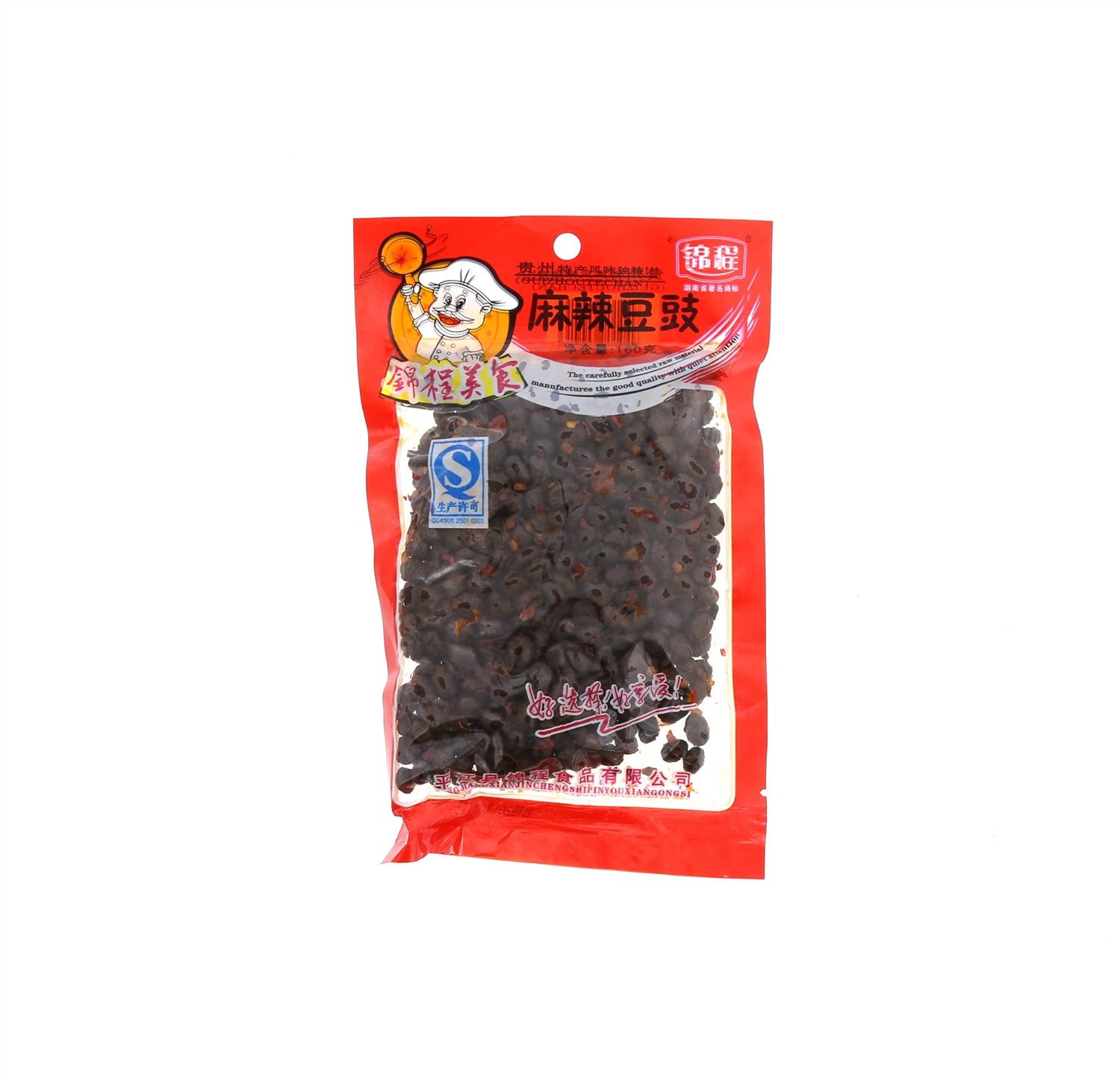 160g麻辣豆豉