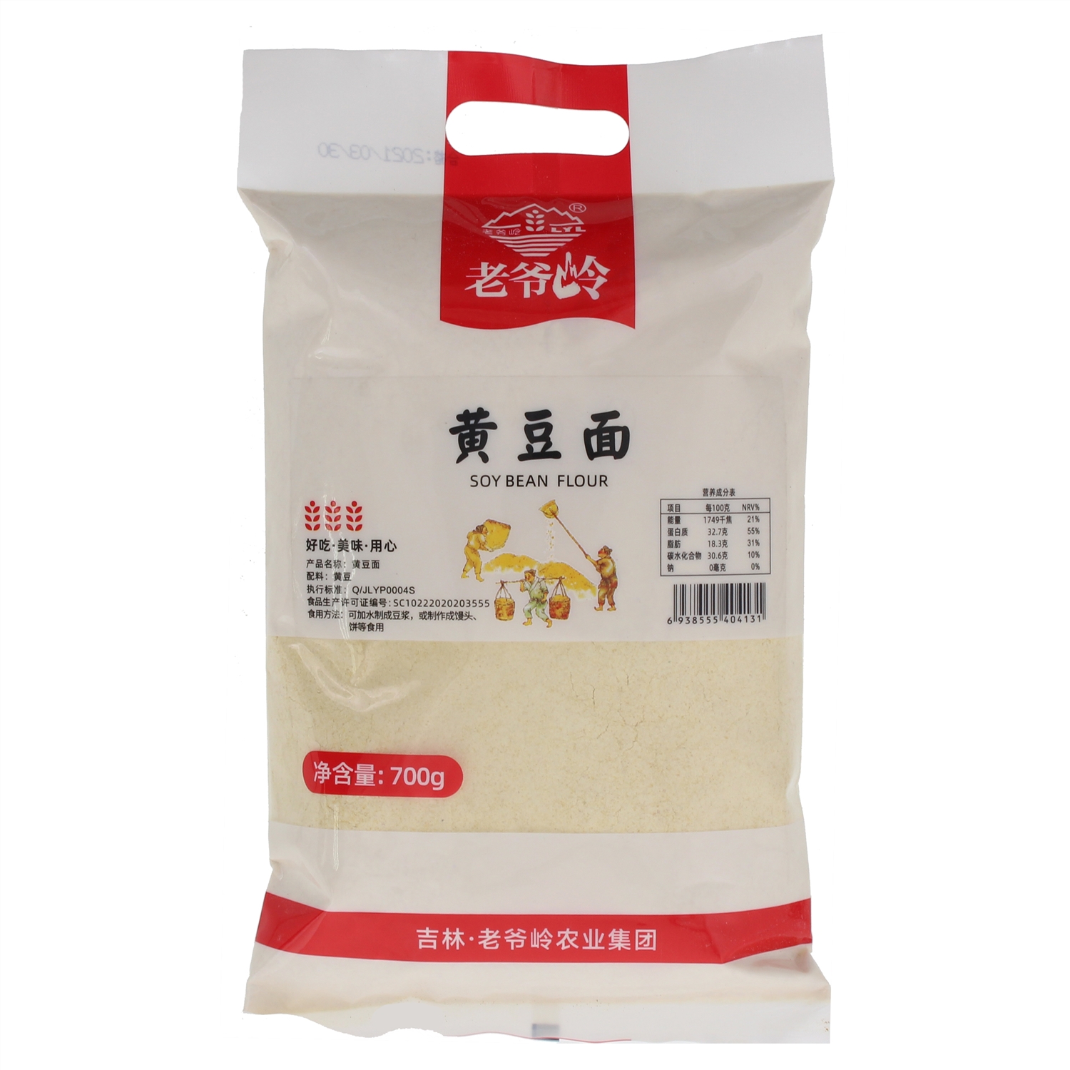 老爷岭黄豆面