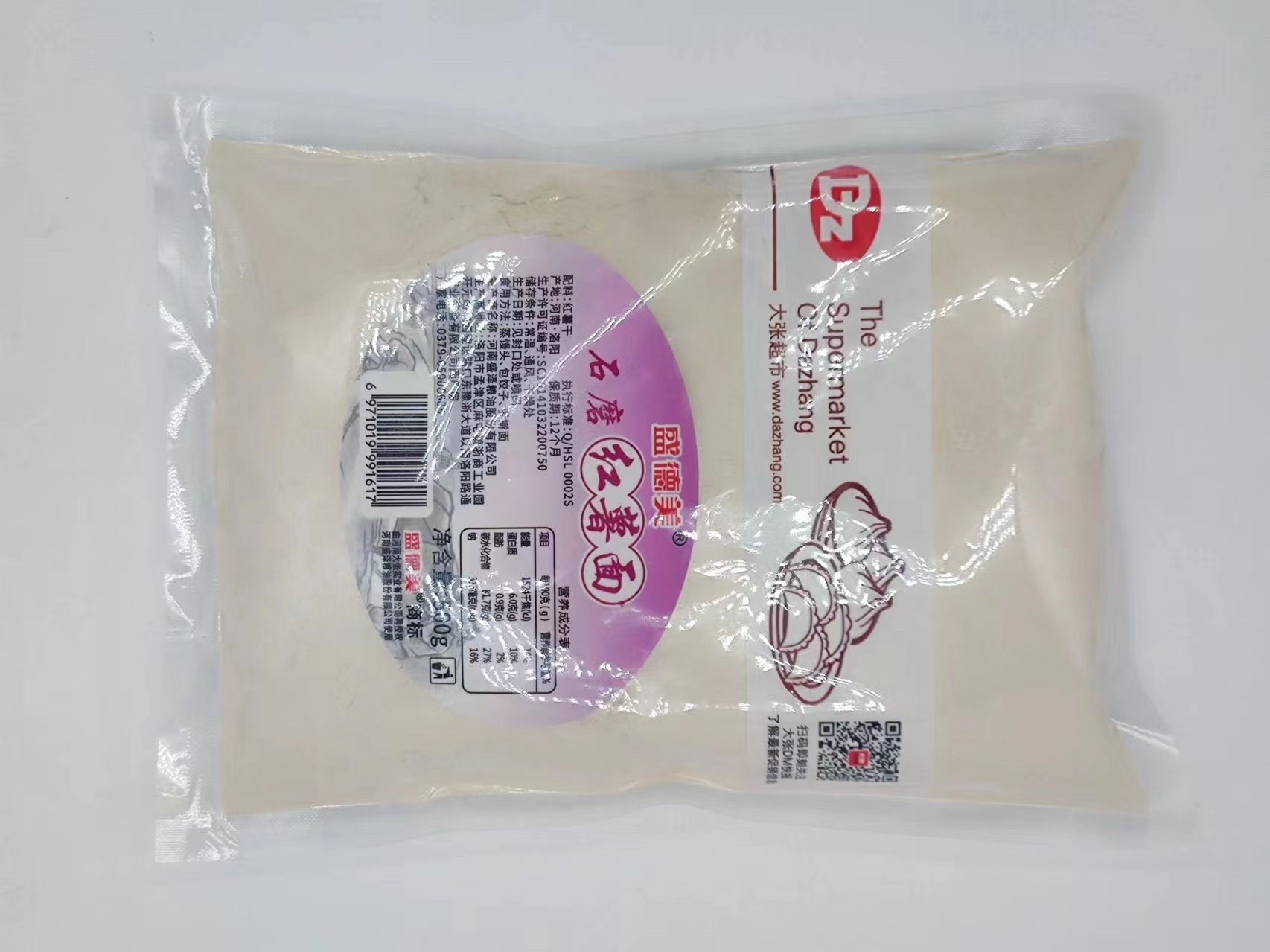 500g盛德美石磨红薯面