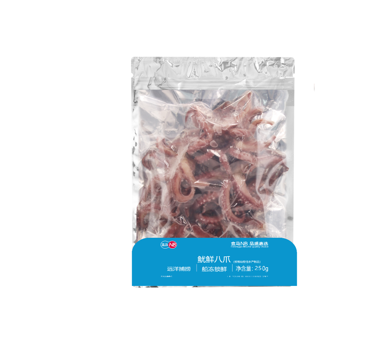 盒马NB鱿鲜八爪250克
