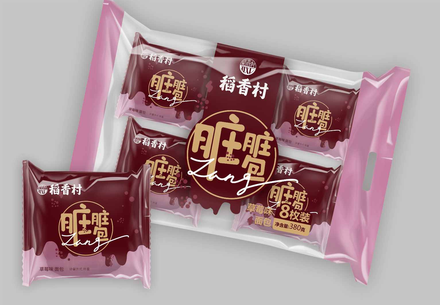 380g脏脏包（草莓味）