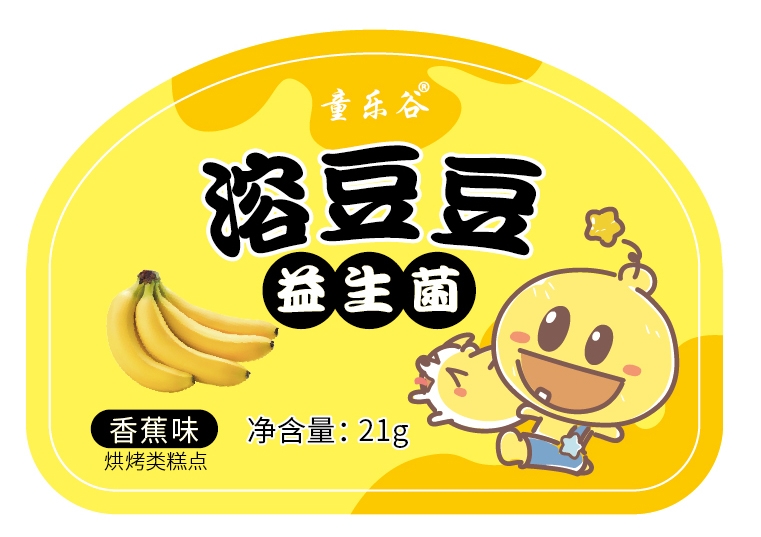 童乐谷益生菌溶豆豆香蕉味