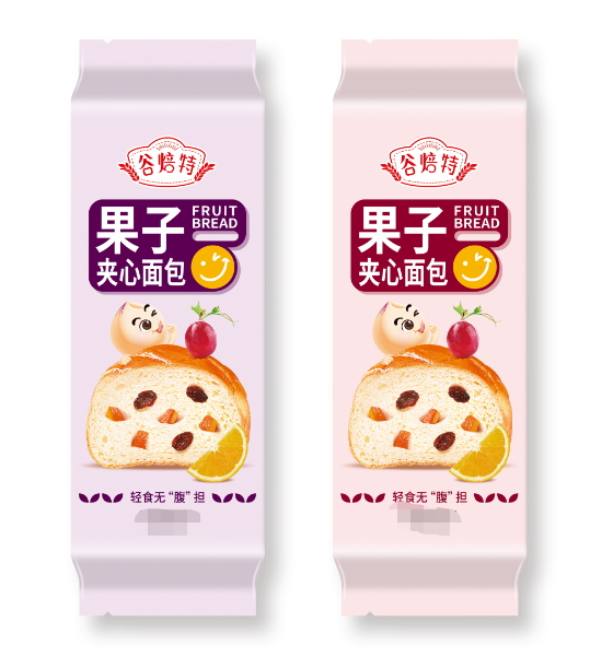 谷焙特果子夹心面包120克