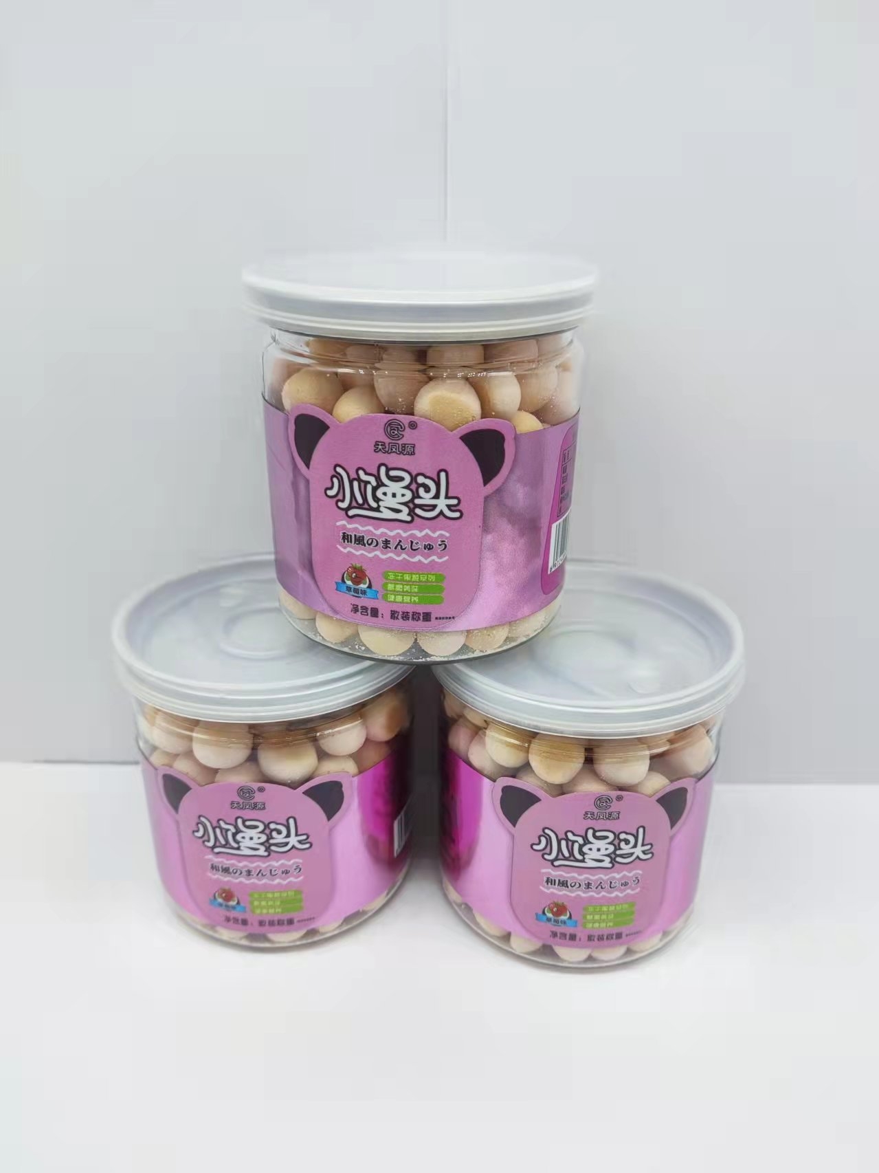 天凤源小罐小馒头（草莓味）