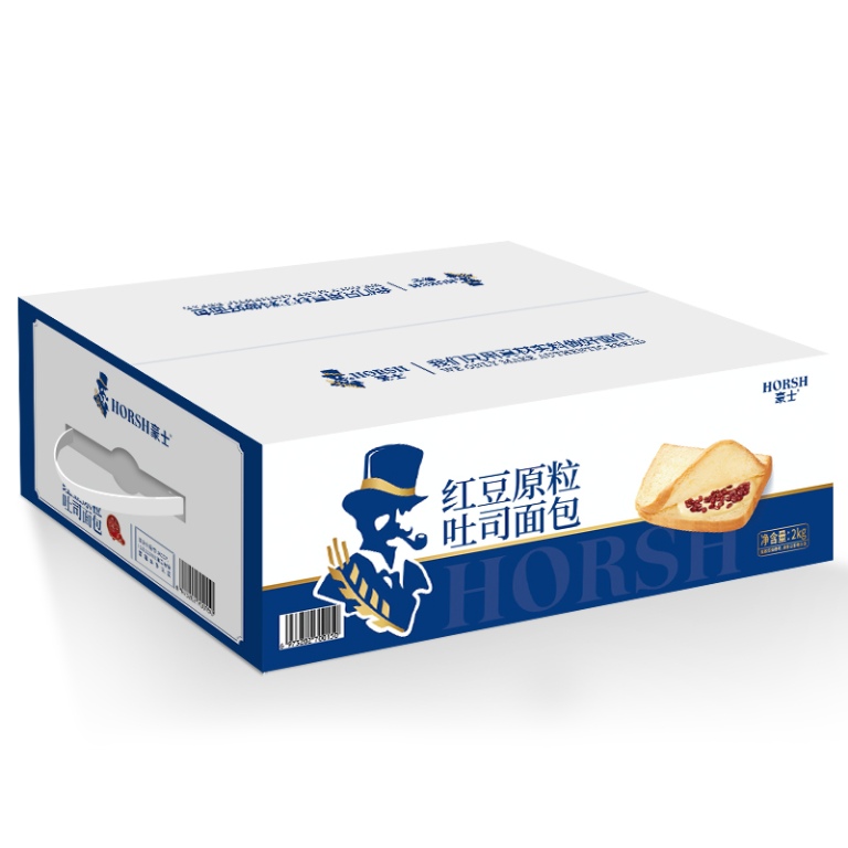 红豆原粒吐司面包