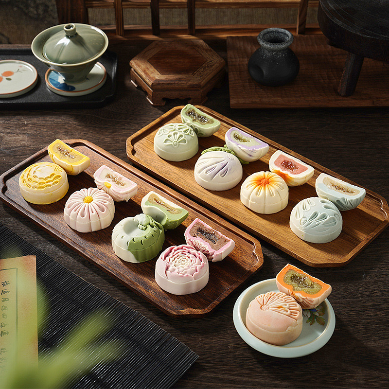 施小柒施小柒和果子软心月饼400克