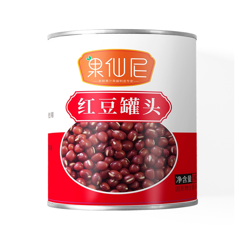 果仙尼红豆罐头900g