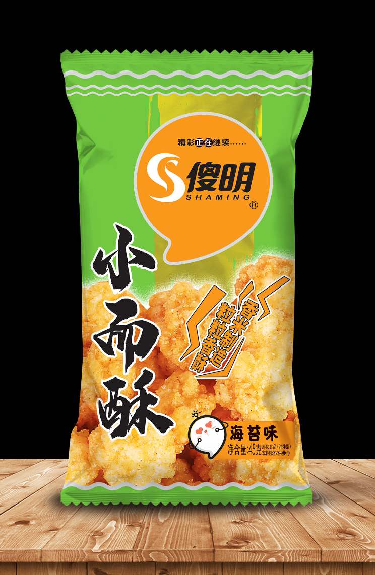 傻明小而酥（海苔味）
