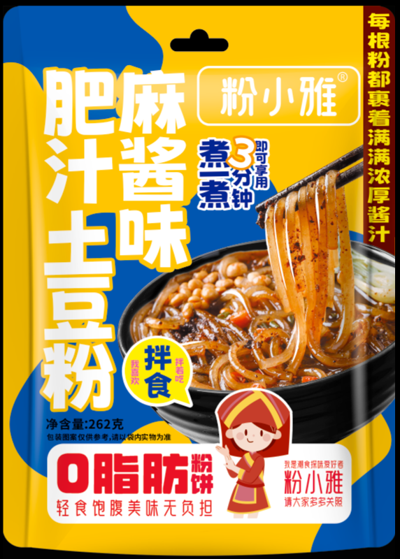 肥汁土豆粉麻酱味