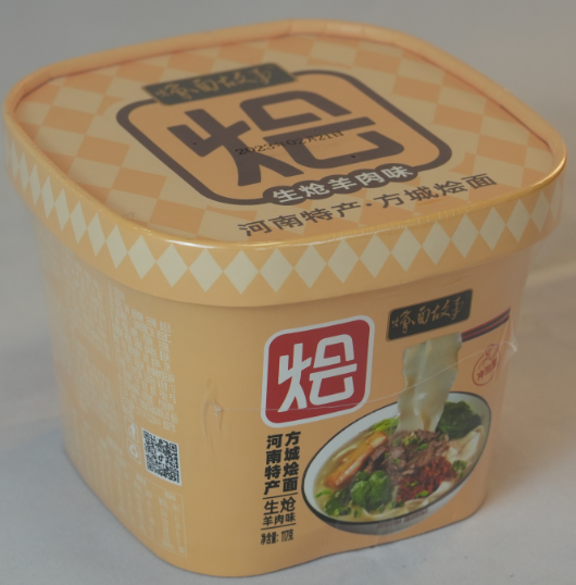 冲泡型生炝羊肉味烩面