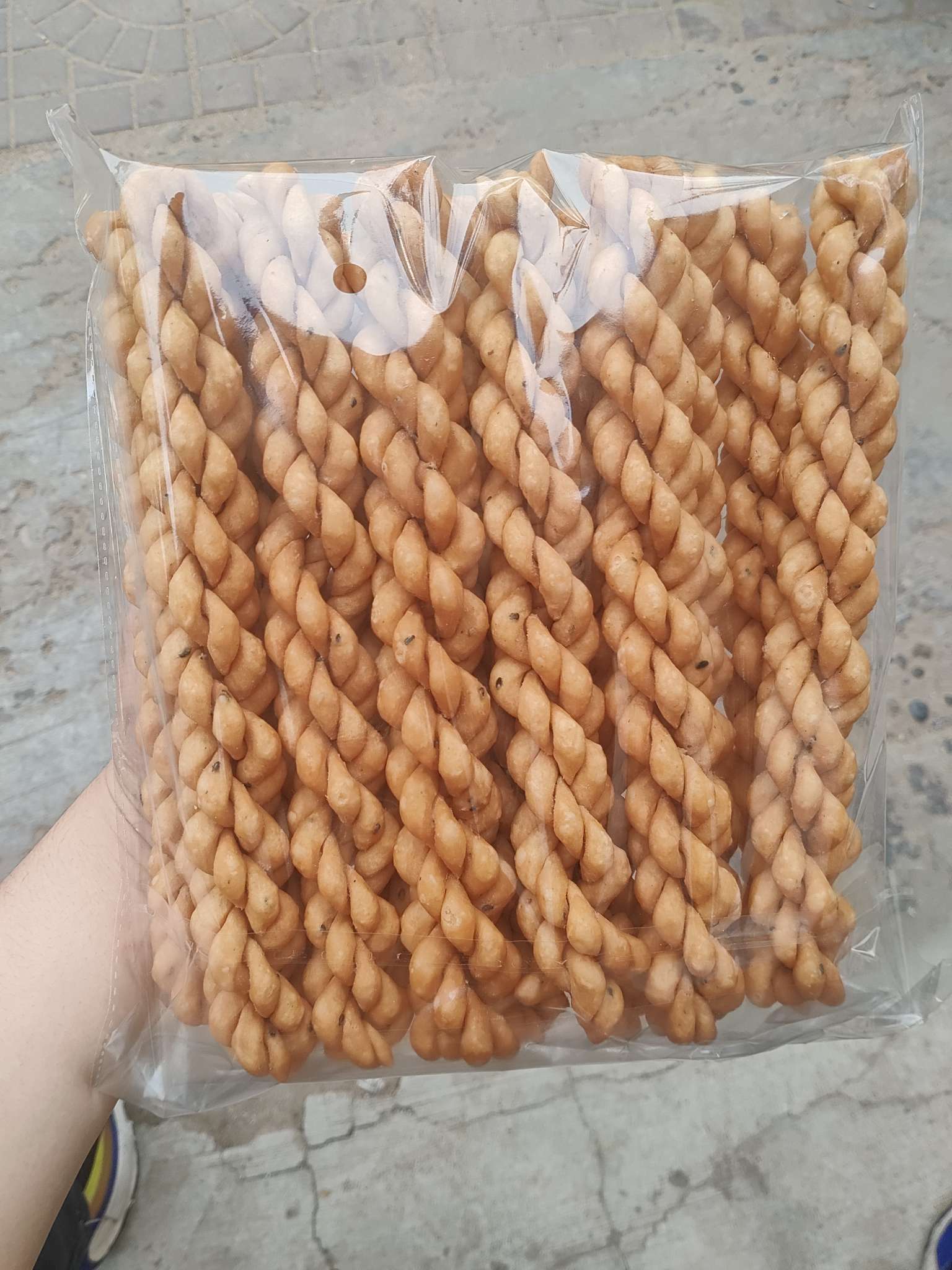 玉旗老味道麻花五香芝麻味500克