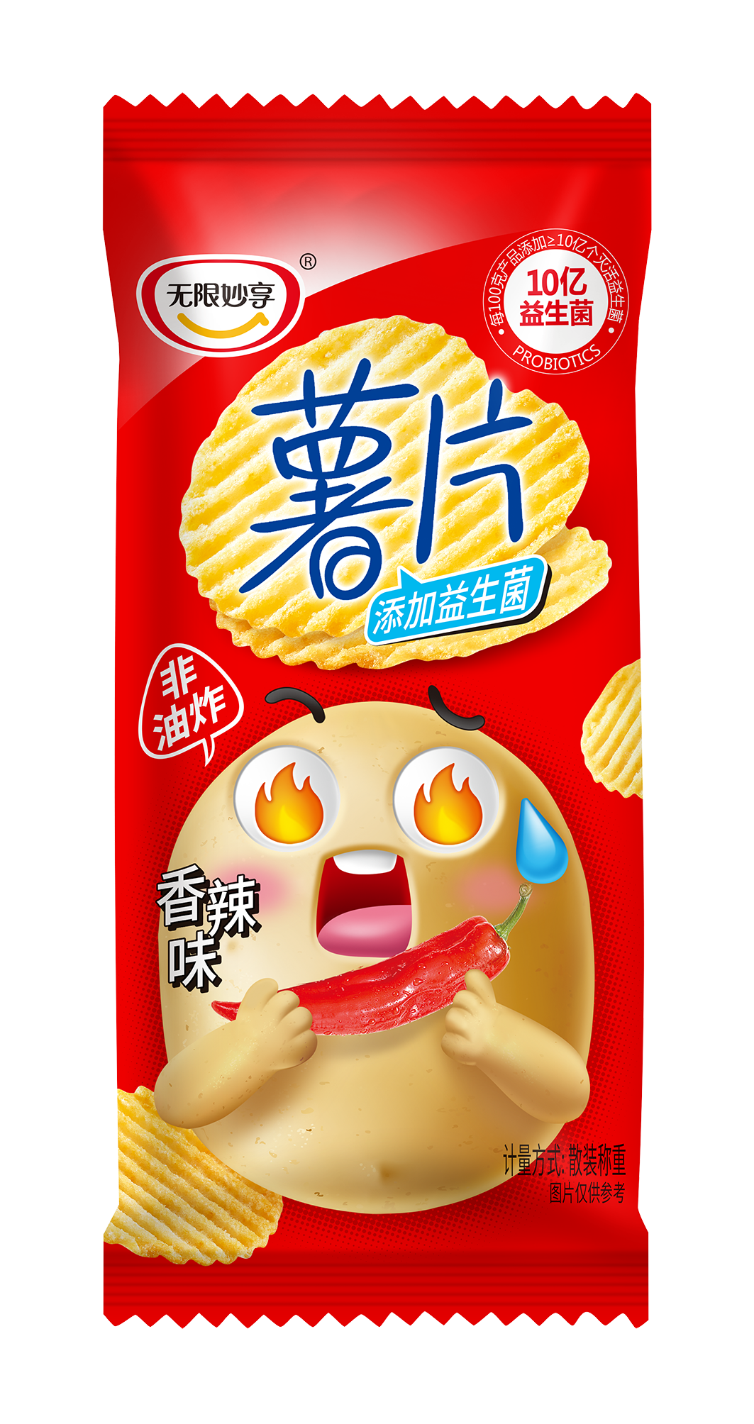 香辣味薯片