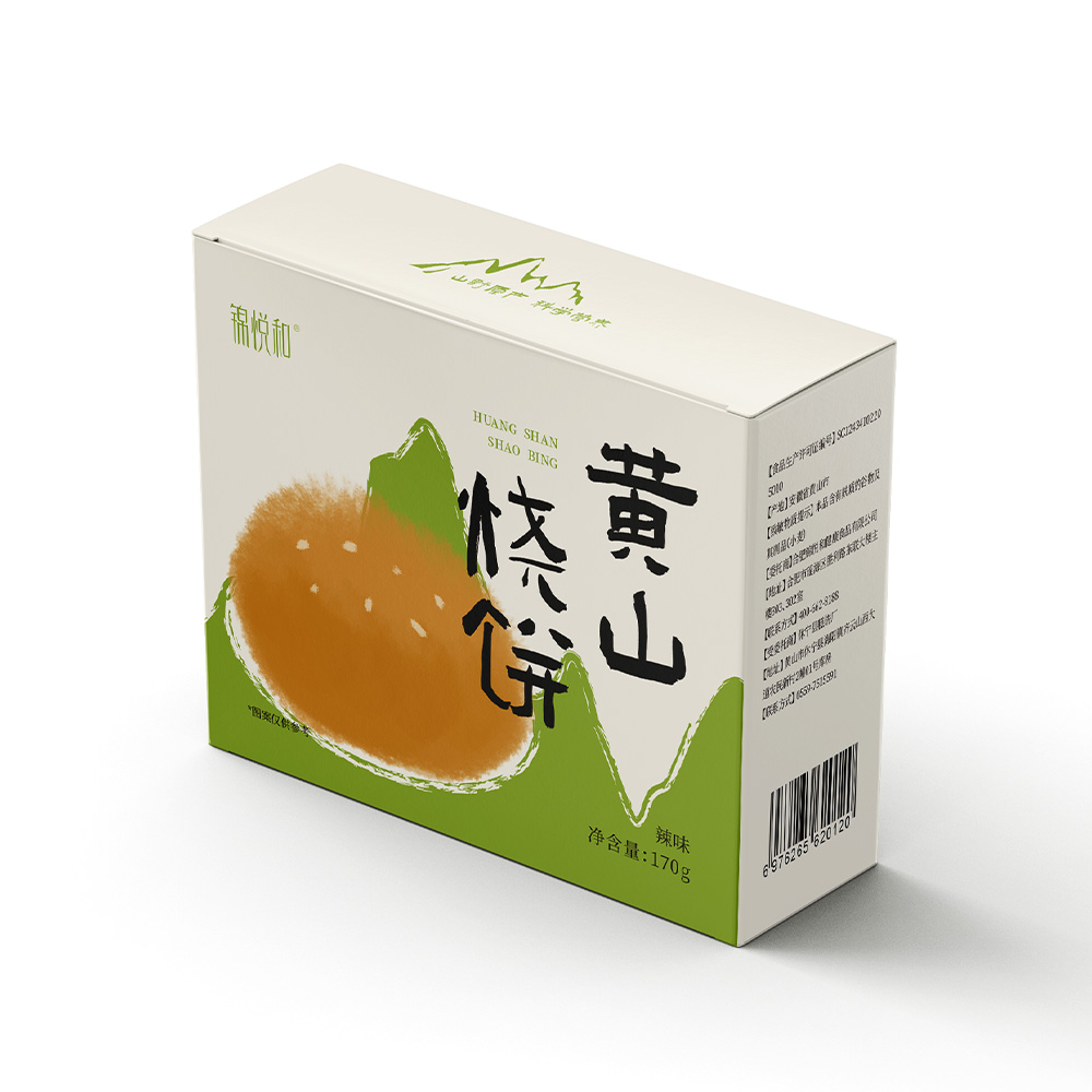 锦悦和黄山烧饼（辣味）170g
