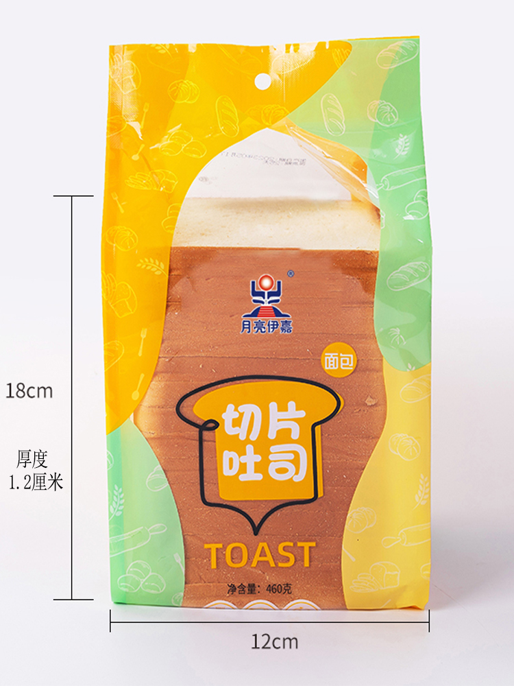月亮伊嘉原味吐司12.5*12  450克/包  三明治专用