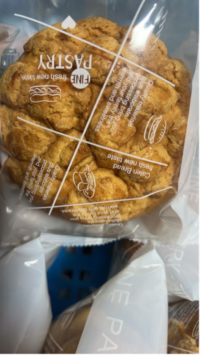 桃君食品菠萝面包90克