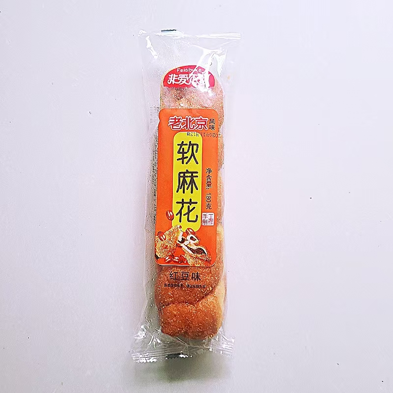 非爱不可软麻花（红豆味）180克